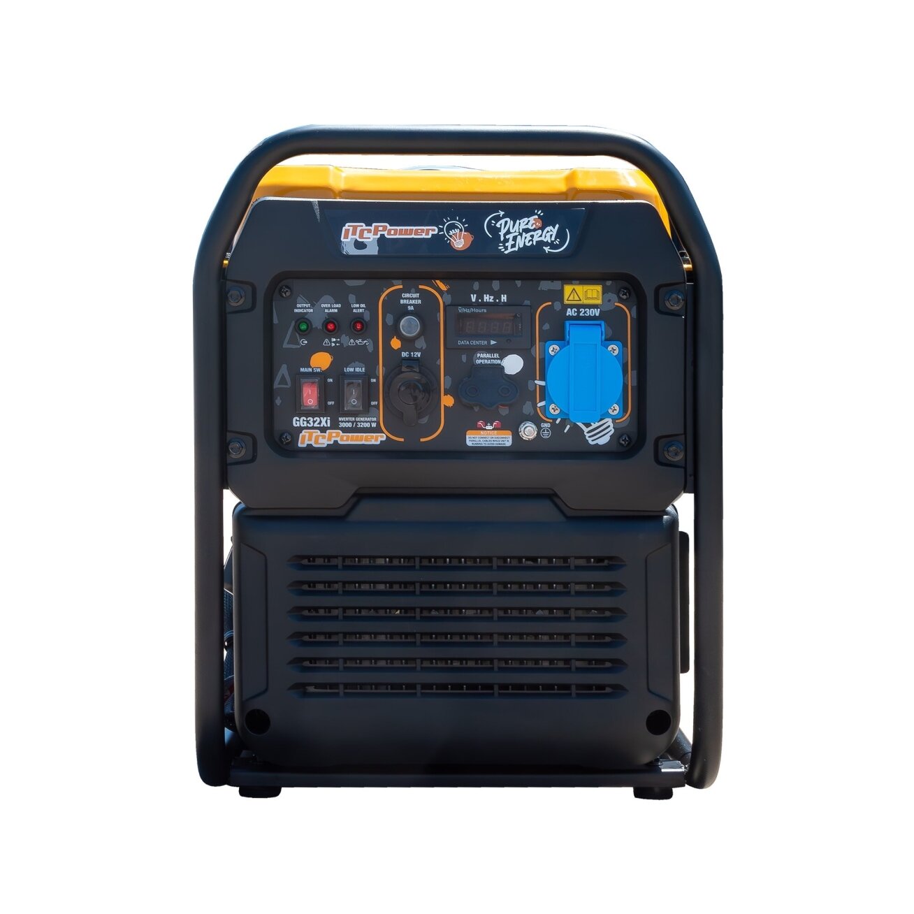 ITCPower GG32Xi inverterinis generatorius – 3,2 kW, 230V, lygiagretus jungimas