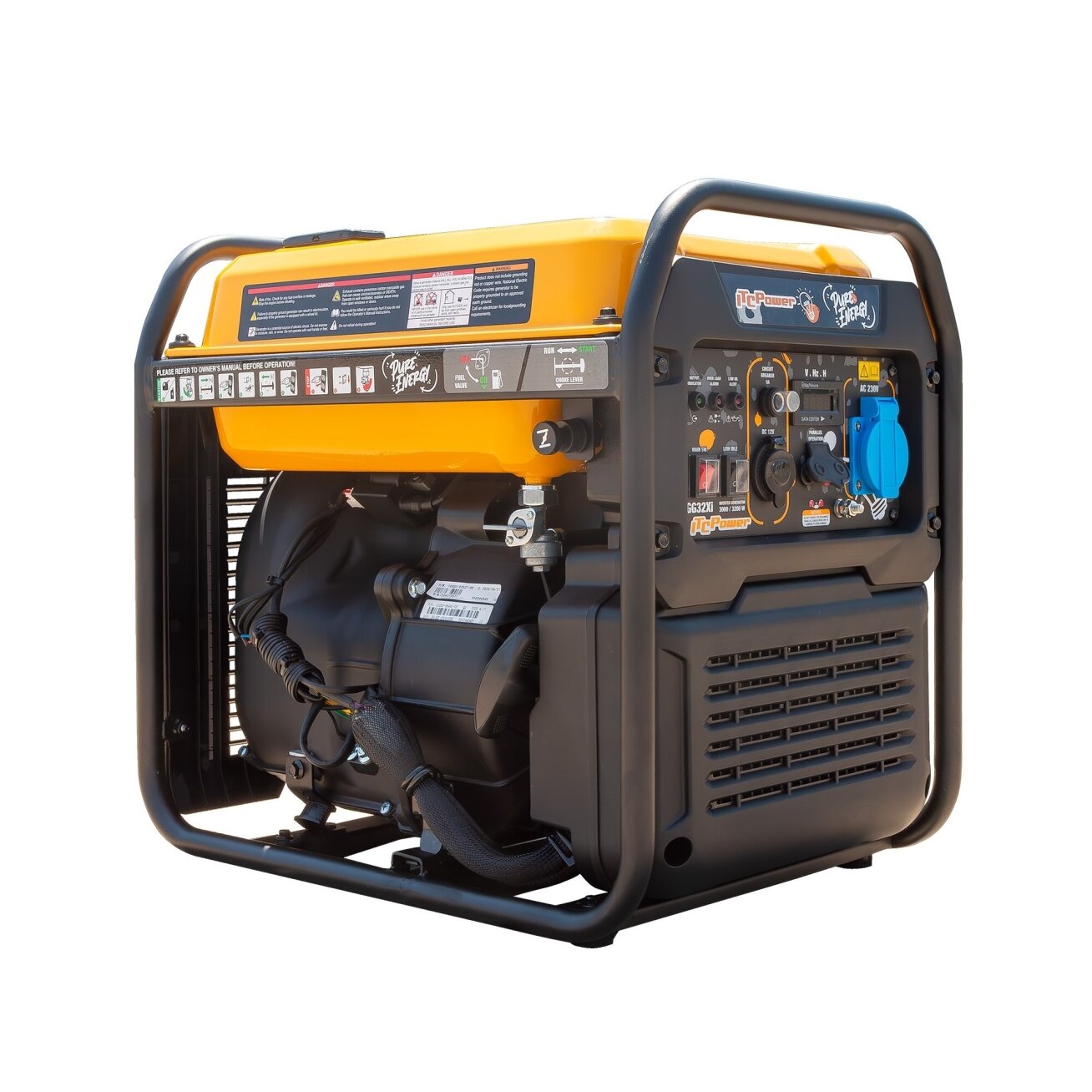 ITCPower GG32Xi inverterinis generatorius – 3,2 kW, 230V, lygiagretus jungimas 3 ITCPower GG32Xi inverterinis generatorius – 3,2 kW, 230V, lygiagretus jungimas 3