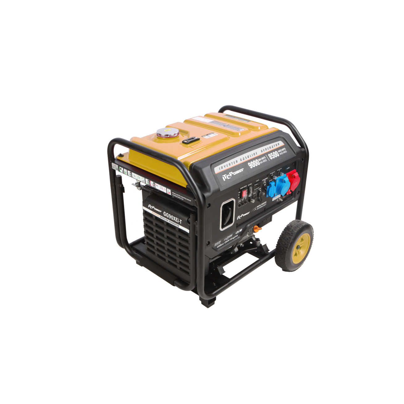 ITCPower GG90XEi-T trifazis inverterinis generatorius su el. starteriu ir ATS – 9,0 kW, 400/230V 3 ITCPower GG90XEi-T trifazis inverterinis generatorius su el. starteriu ir ATS – 9,0 kW, 400/230V 3