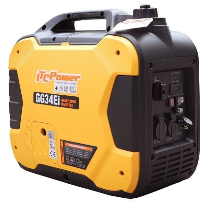 ITCPower GG34Ei inverterinis generatorius su el. starteriu – 3,4 kW, 230V 2 ITCPower GG34Ei inverterinis generatorius su el. starteriu – 3,4 kW, 230V 2