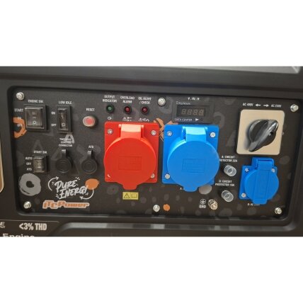 ITCPower GG90XEi-T trifazis inverterinis generatorius su el. starteriu ir ATS – 9,0 kW, 400/230V 1 ITCPower GG90XEi-T trifazis inverterinis generatorius su el. starteriu ir ATS – 9,0 kW, 400/230V 1