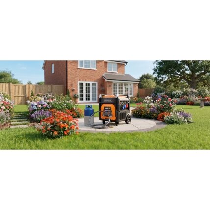 Kompak KGG90Ei-DF dvikuris trifazis inverterinis generatorius su ATS – 8,9 kW, 400/230V, benzinas / dujos 18