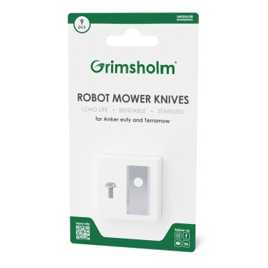 Grimsholm peiliukai skirti Anker eufy ir Terramow robotams 9 vnt.
