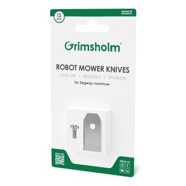 Grimsholm peiliukai vejos robotui Segway navimow 12vnt.