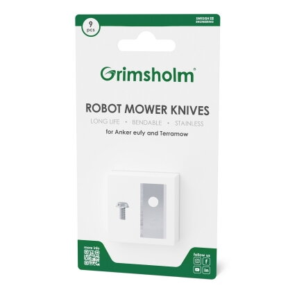 Grimsholm peiliukai skirti Anker eufy ir Terramow robotams 9 vnt. Grimsholm peiliukai skirti Anker eufy ir Terramow robotams 9 vnt.